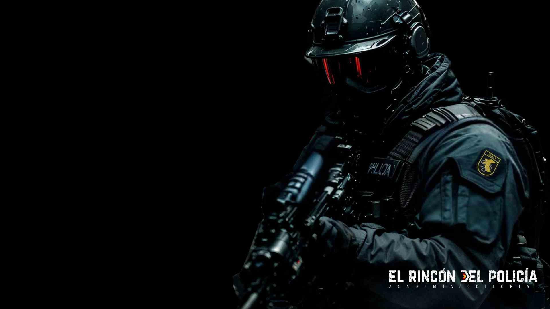 Agente del GEO de la Policía Nacional · El Rincón del Policía